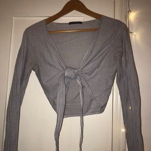 Brandy Melville wrap top